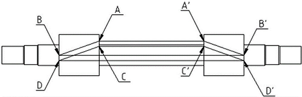 Tooth splicing machining method for machining herringbone gears