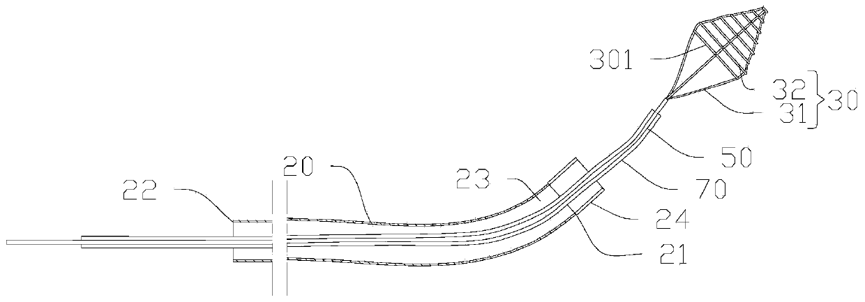 Cancer embolus taking apparatus