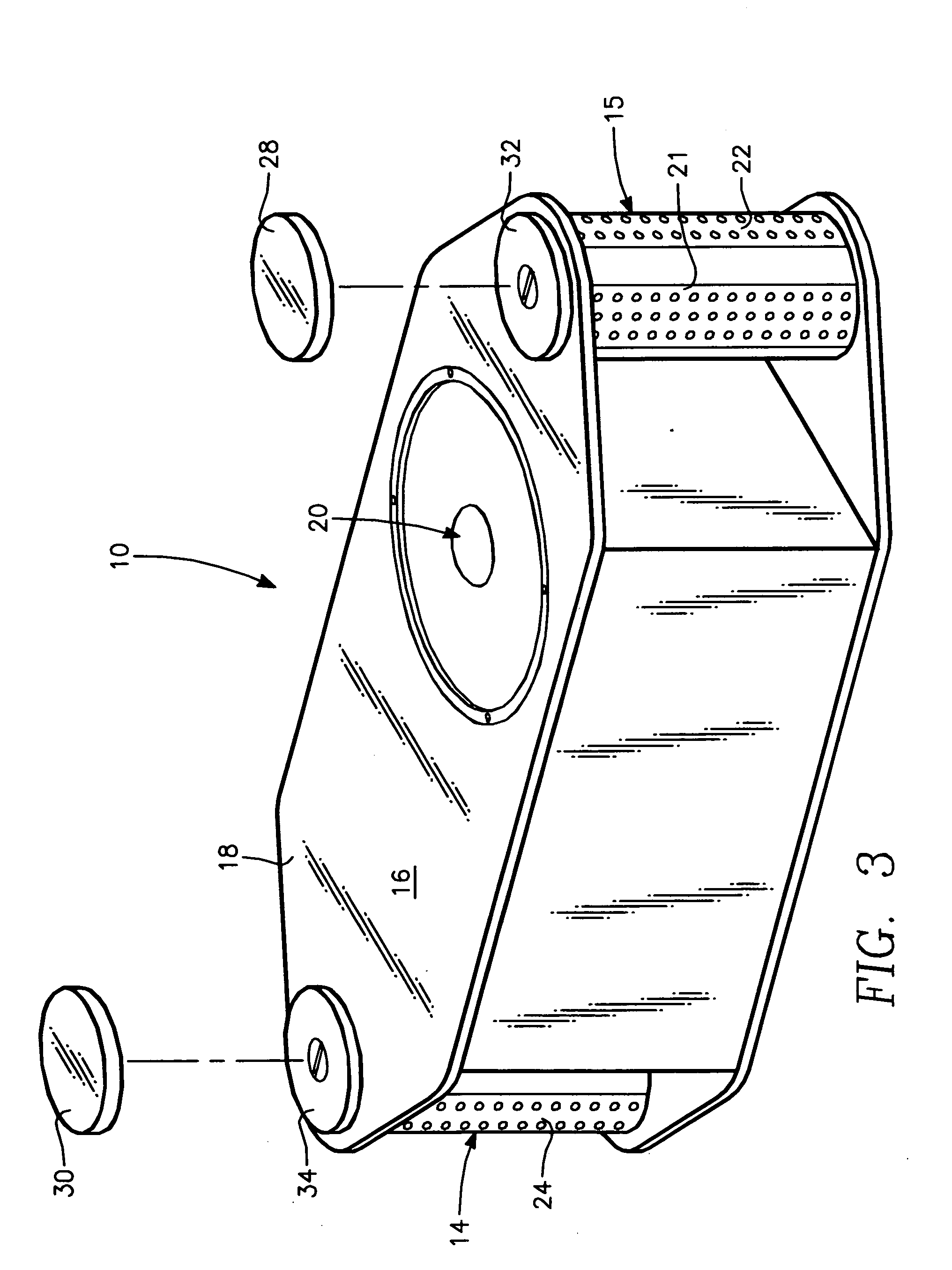 Massage speaker unit