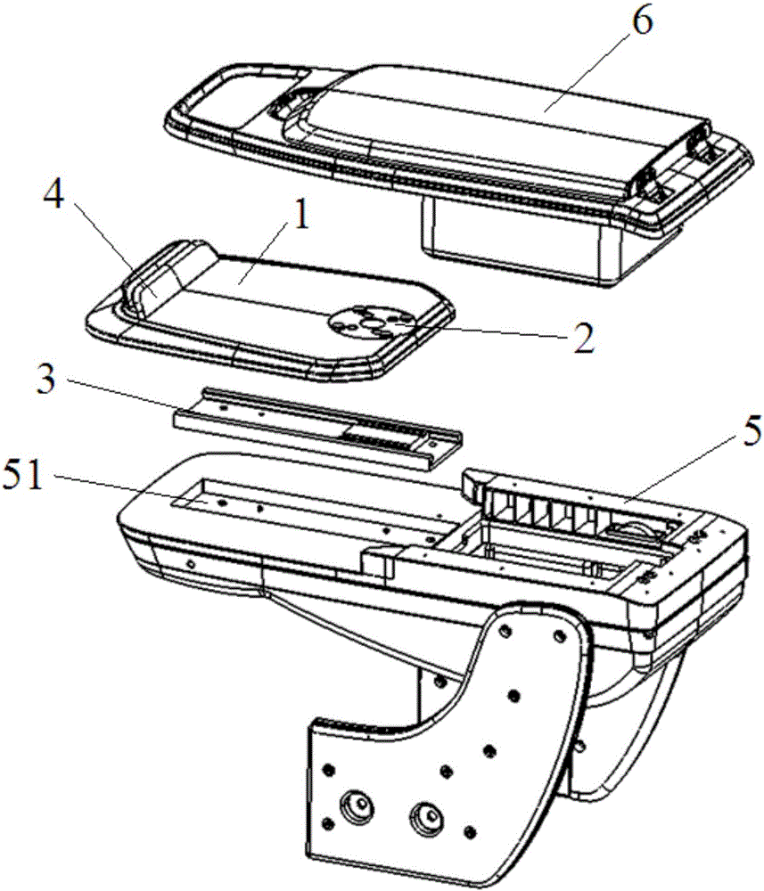 Vehicle-mounted multi-angle electronic device bracket