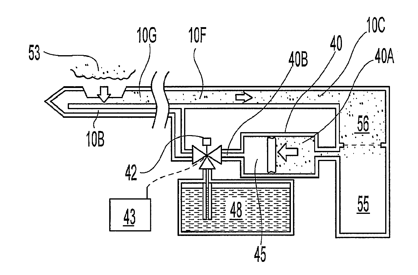 Single-insertion, multiple sample biopsy device with integrated markers