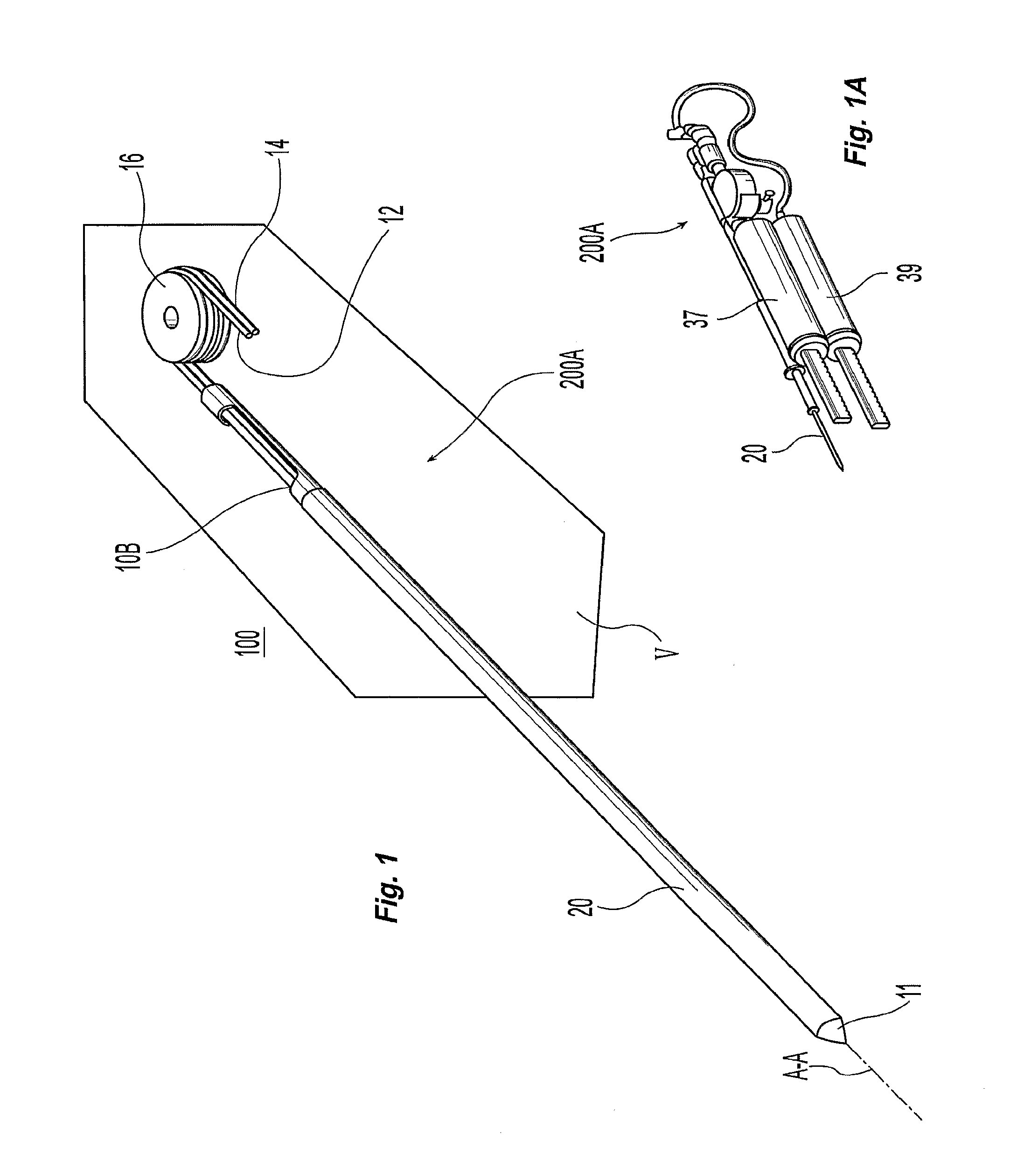 Single-insertion, multiple sample biopsy device with integrated markers