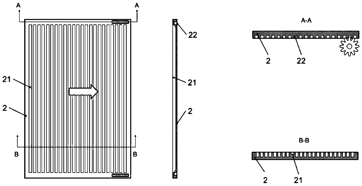 Automatic cultivation system for movable grating livestock raising