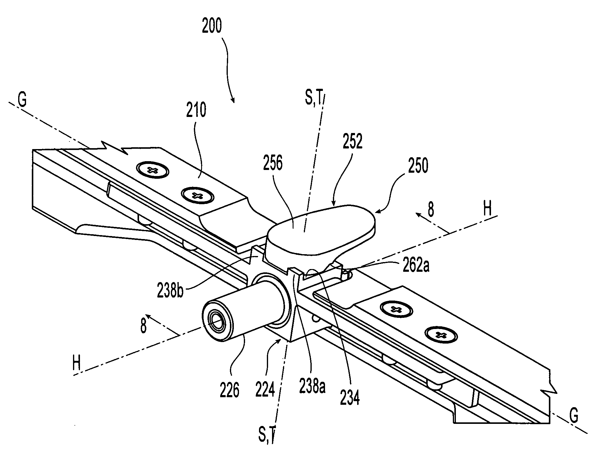 Air cargo vertical restraint assembly