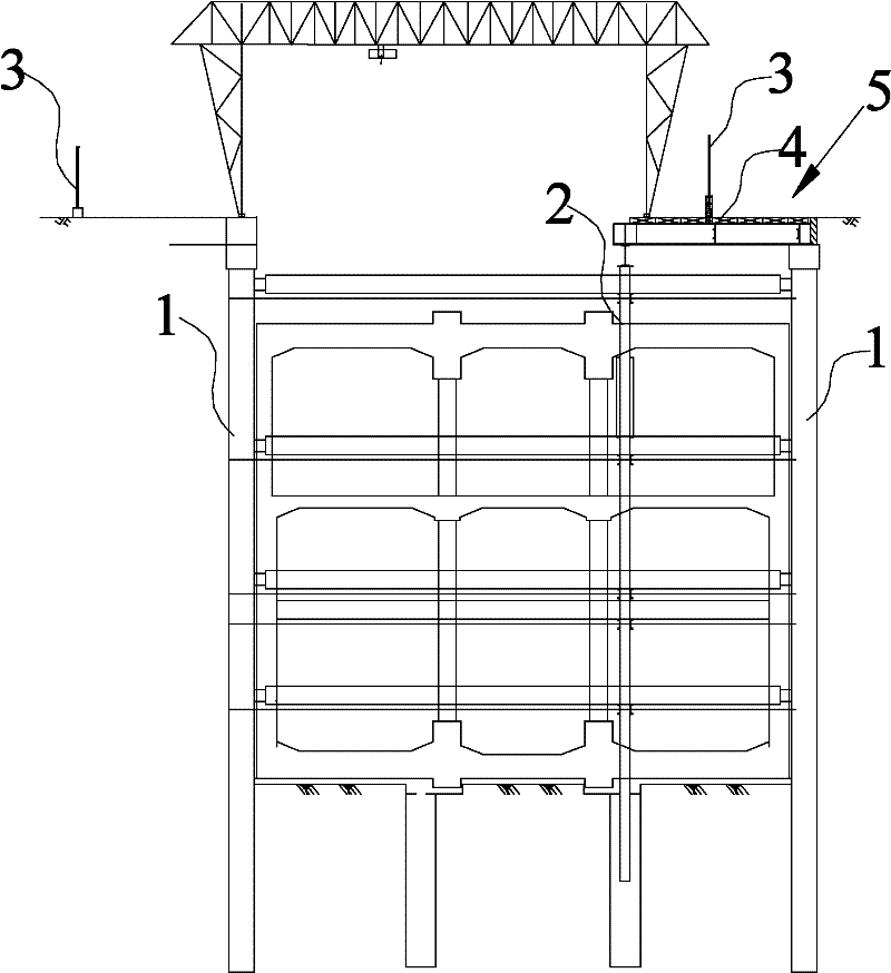 Method for building subway station