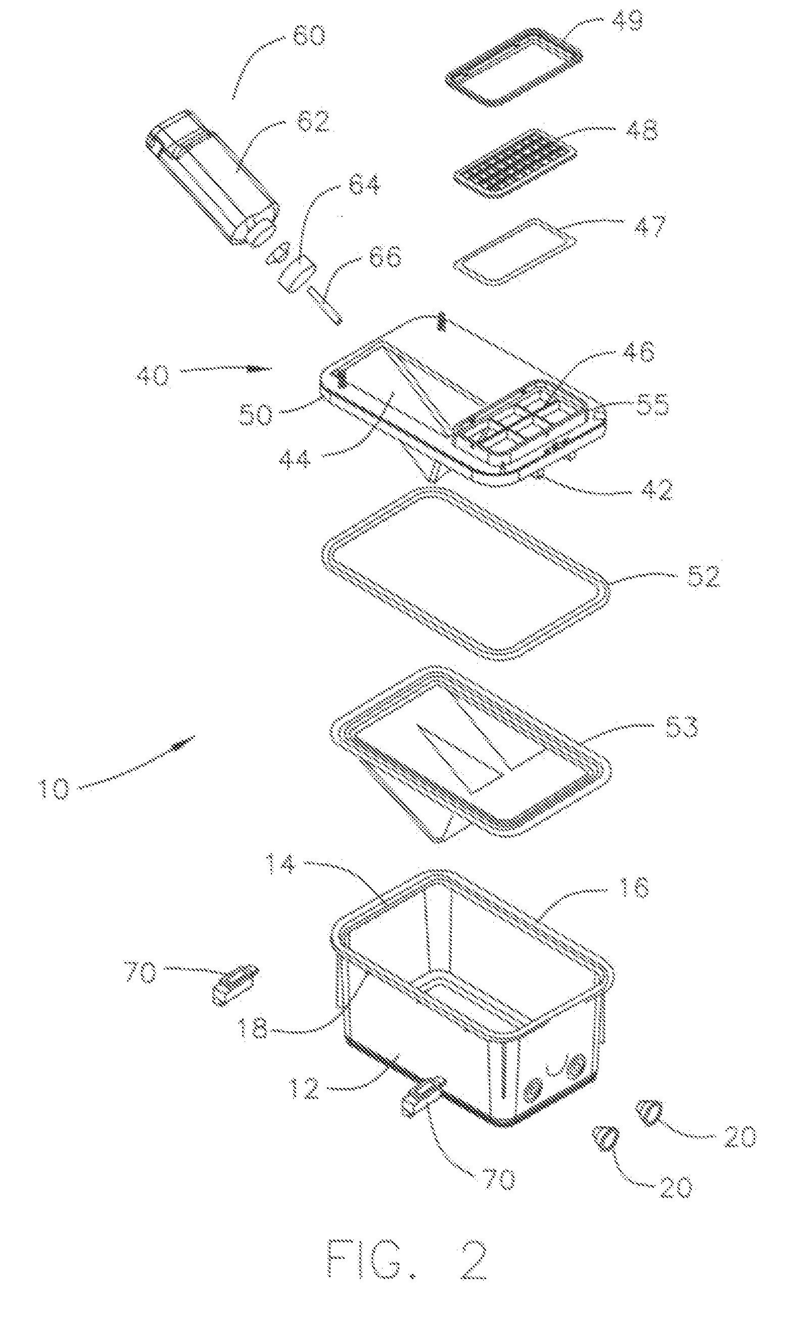 Ventilated animal cage assembly