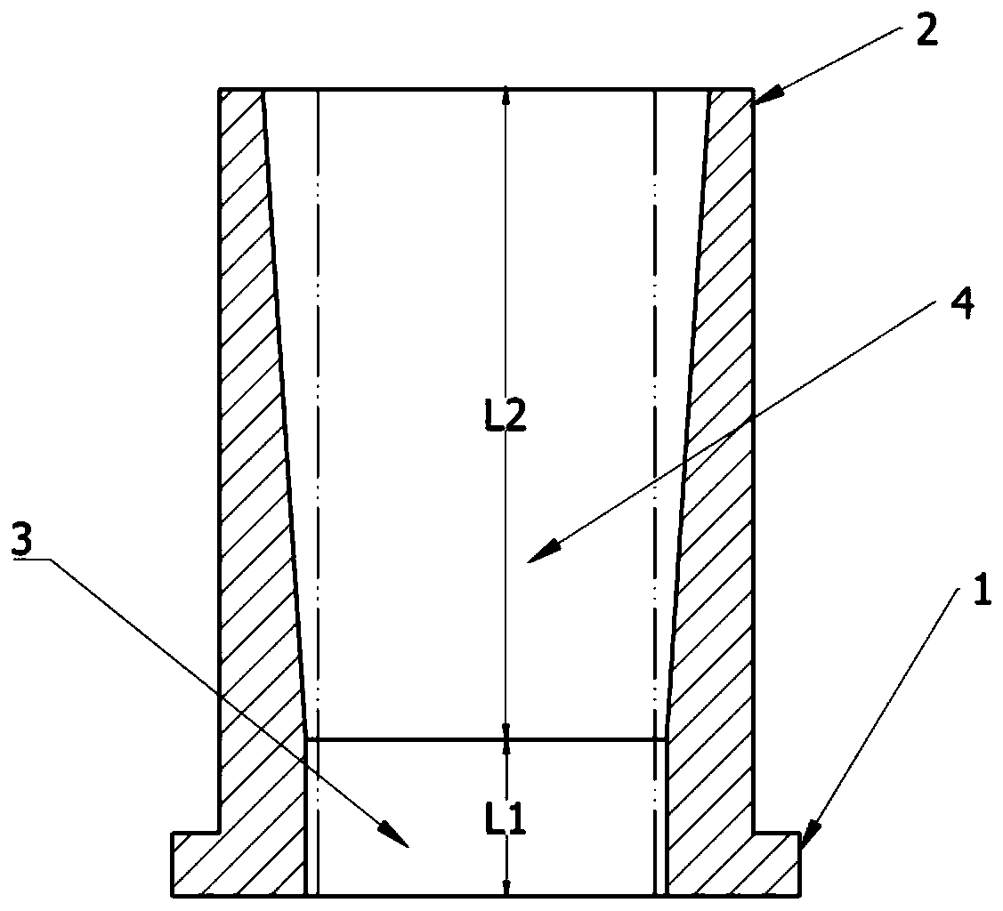 Special-shaped inner hole honing cylinder sleeve and manufacturing method thereof