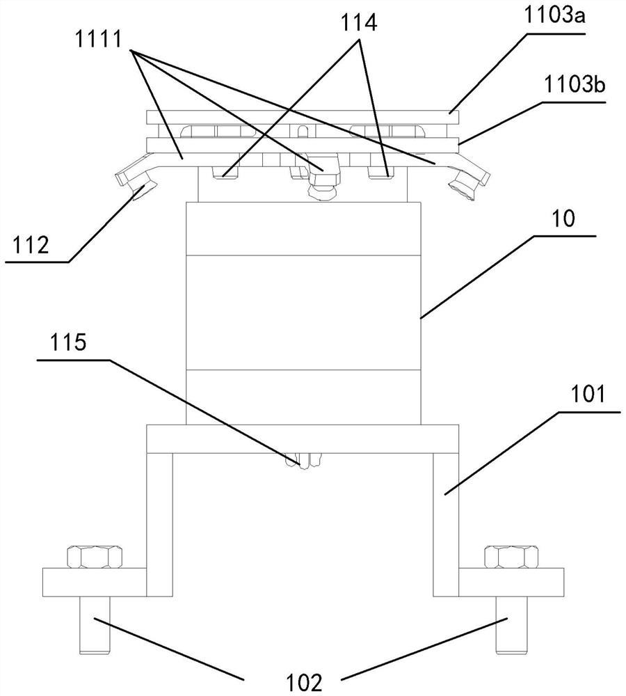 Laser radar cleaning and protection integrated device, cleaning control method and system