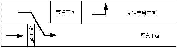 Traffic control method and system based on variable lane