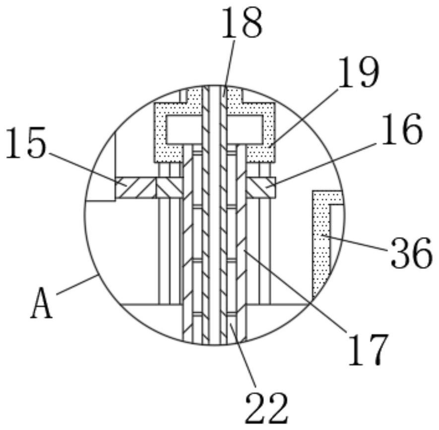 Bioleaching drying treatment device and use method thereof