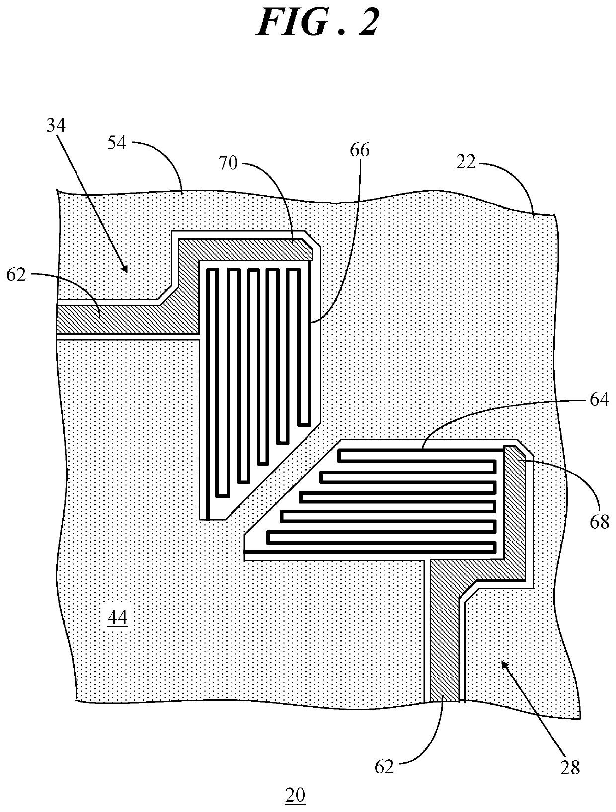 Single axis inertial sensor with suppressed parasitic modes