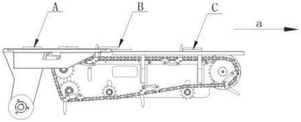 Laminated package mechanism for packing machine