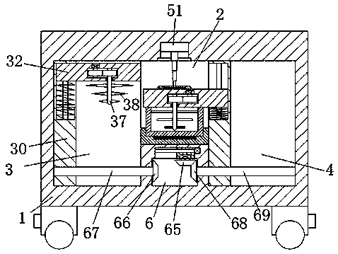 Medical bone treatment medicinal material processing equipment