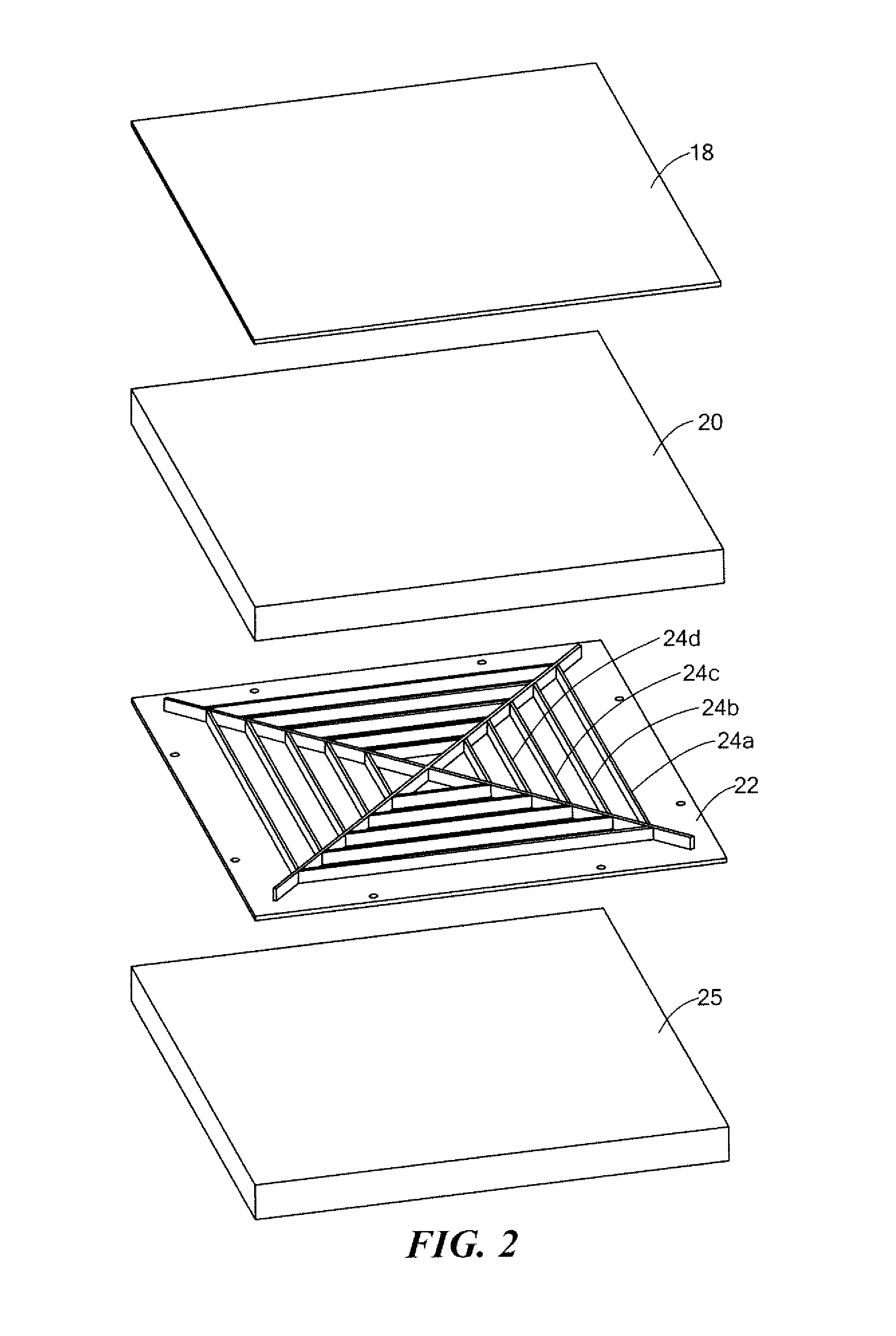 Blast/impact mitigation shield