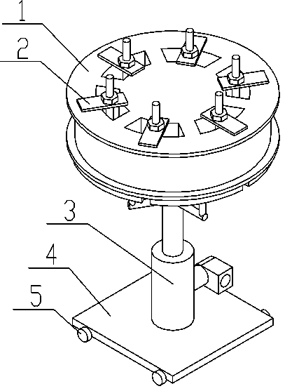 Welding wire reel frame