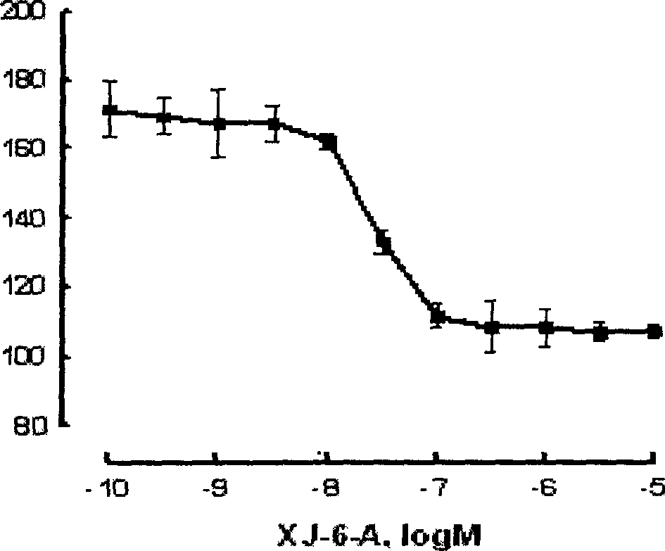 Protein antagonist with water channel