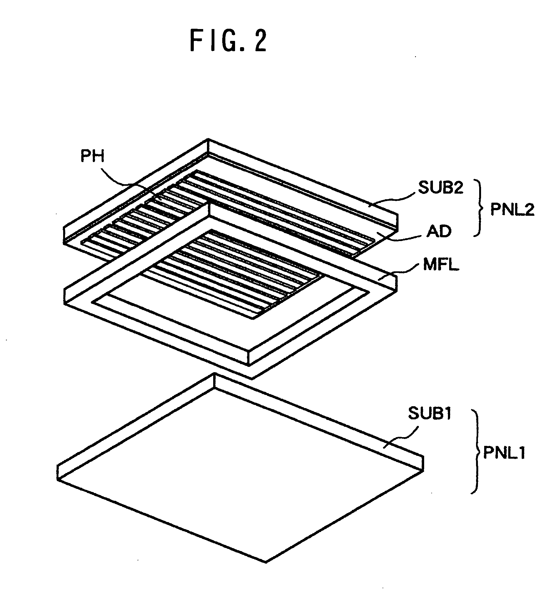 Self-luminous flat-panel display