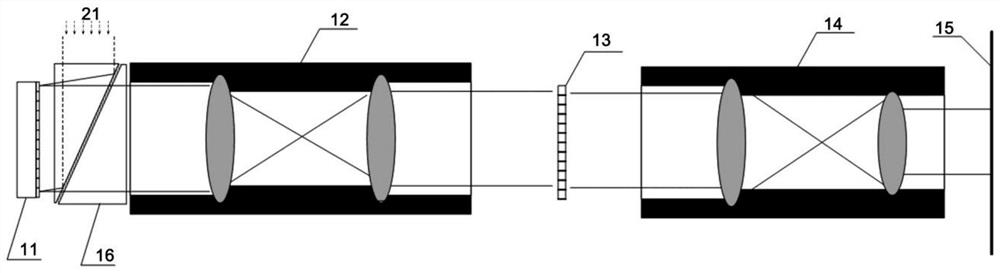 A kind of device and oblique scanning method based on digital micromirror ldi