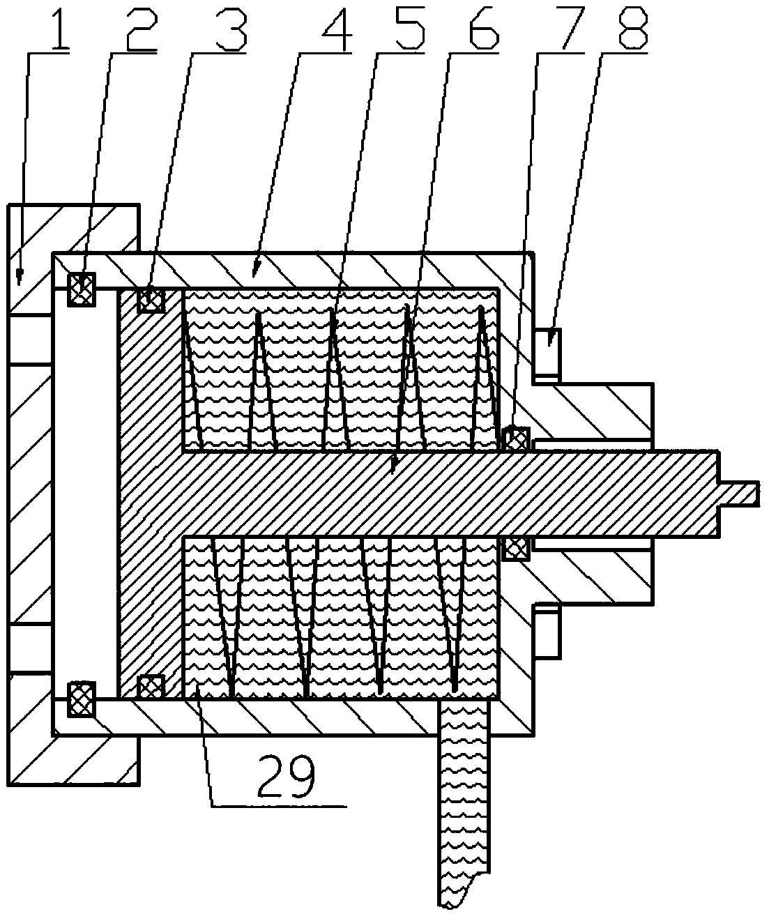 A distributed electronic hydraulic braking system