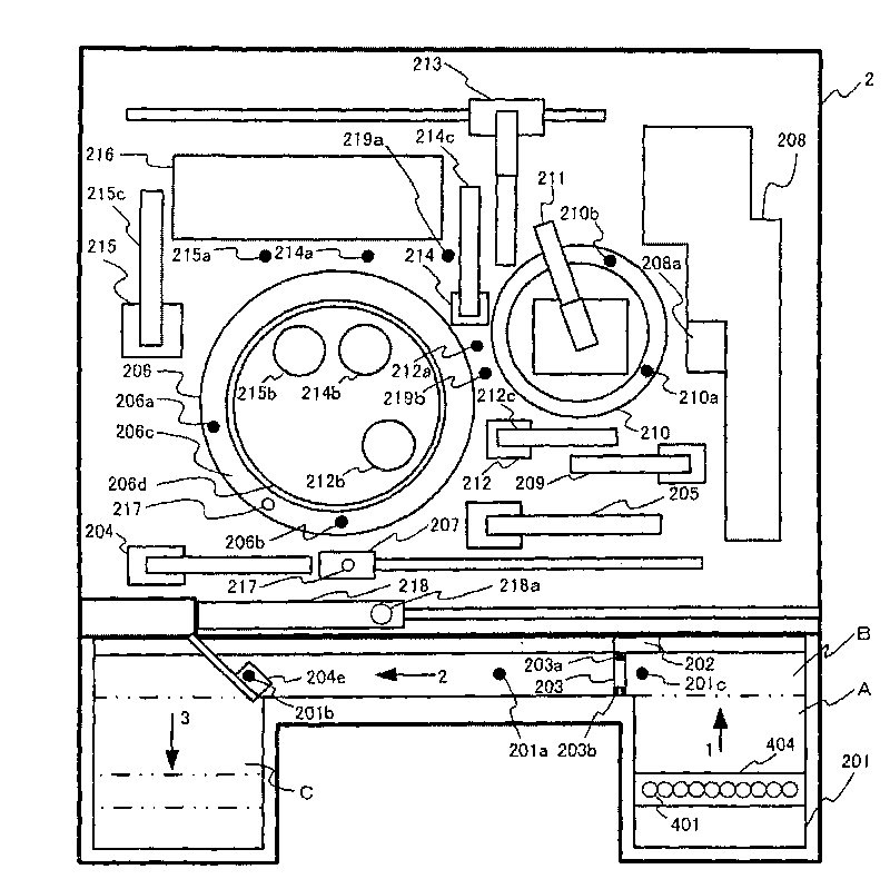 Specimen analyzing apparatus and specimen analyzing method