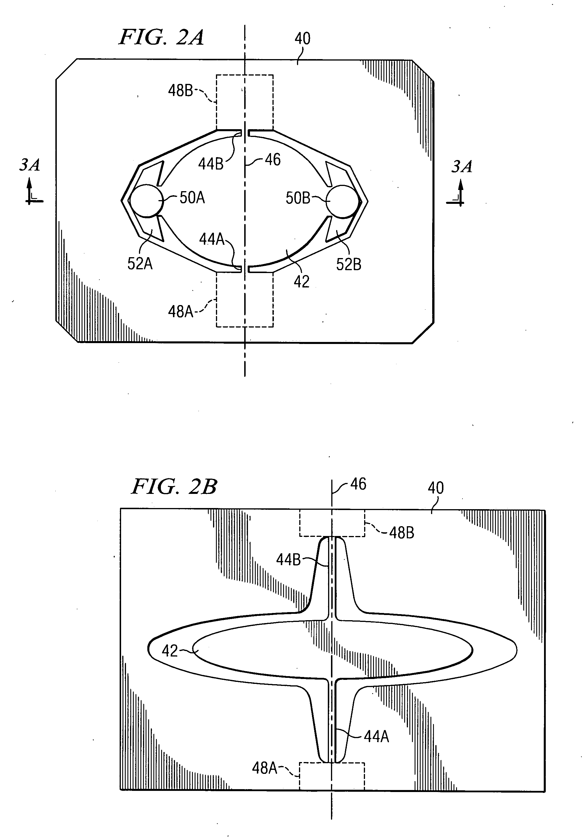 Multilayered oscillating device with spine support