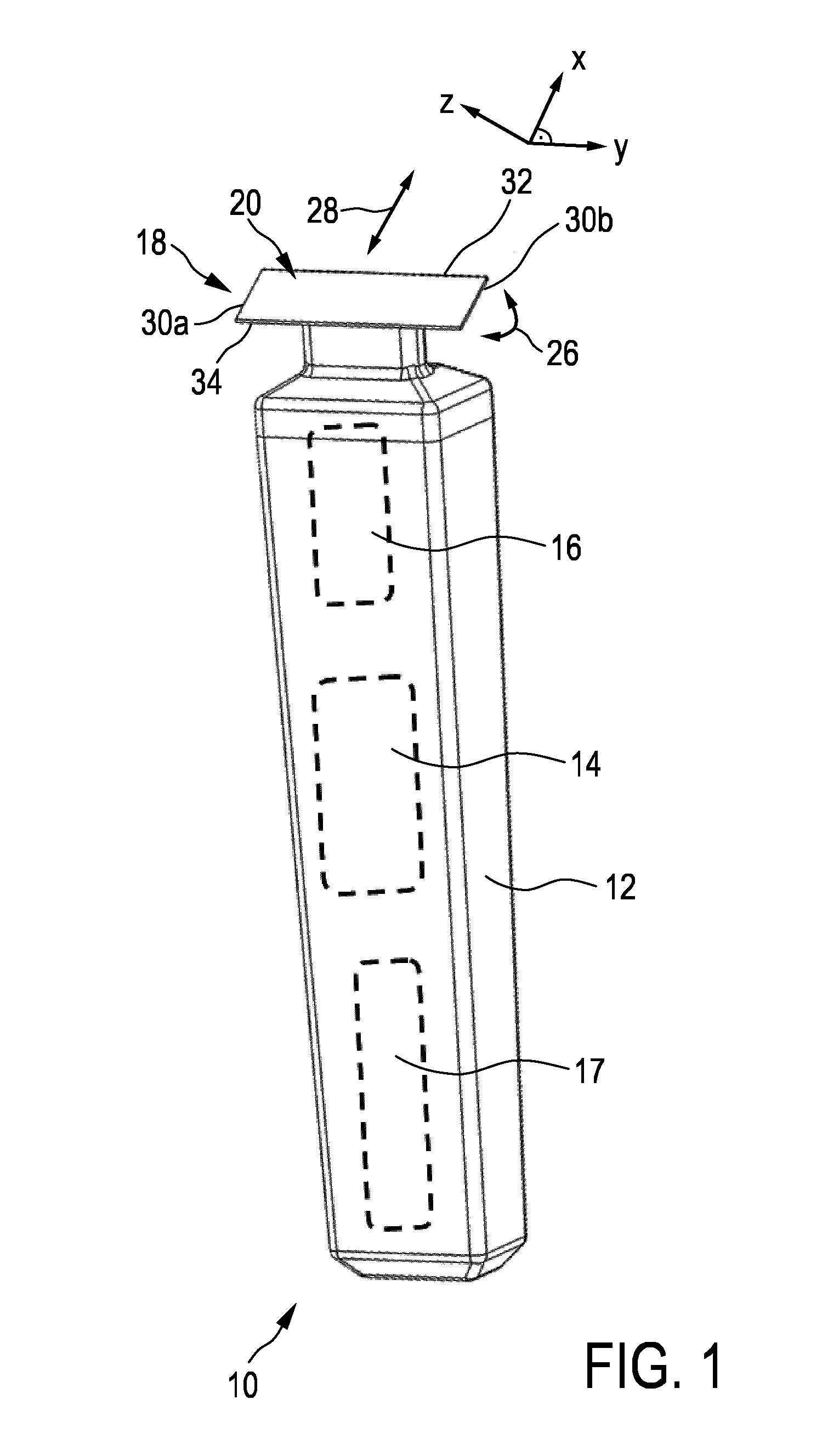 Hair cutting appliance and blade set