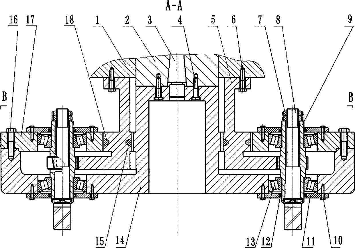 Planetary milling cutter