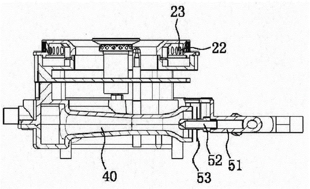 Combustor structure for gas stove