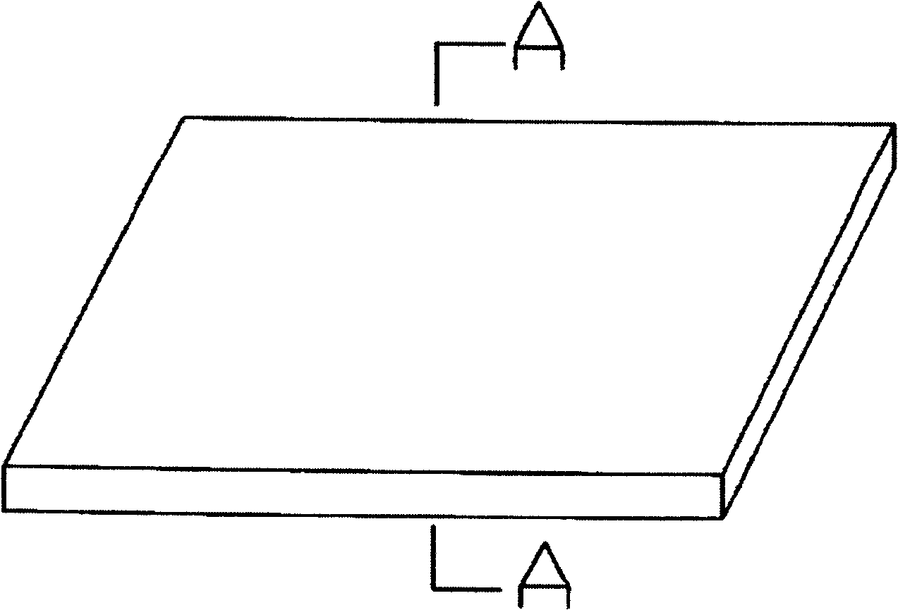 Novel regenerative environment-friendly rubber moulding board and manufacturing method thereof