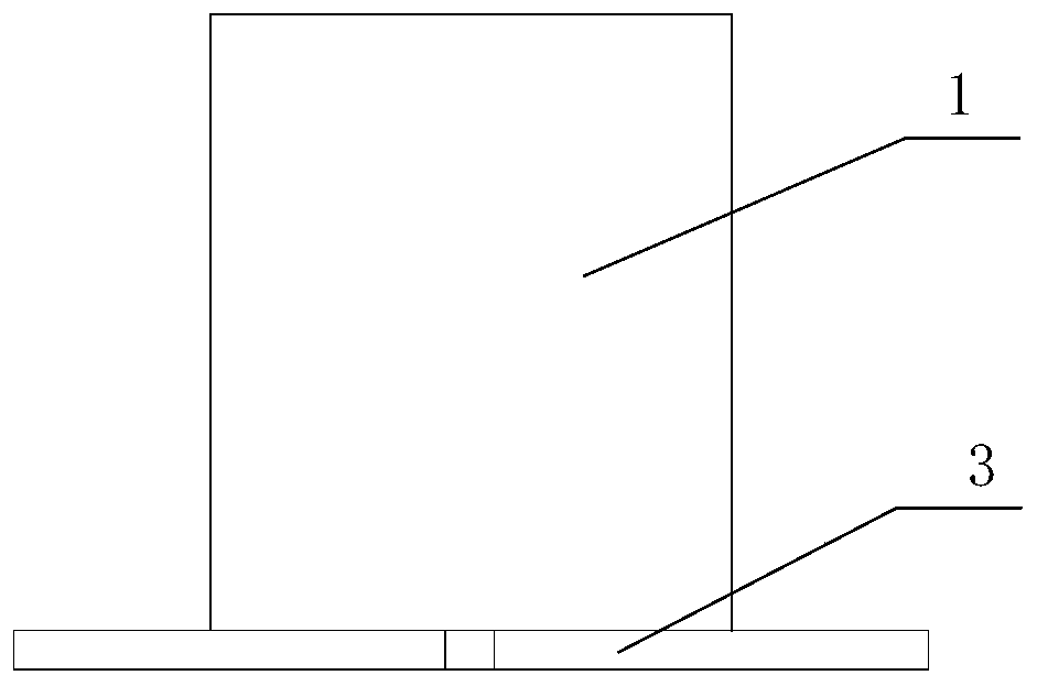 Steel casing pre-embedded construction technology