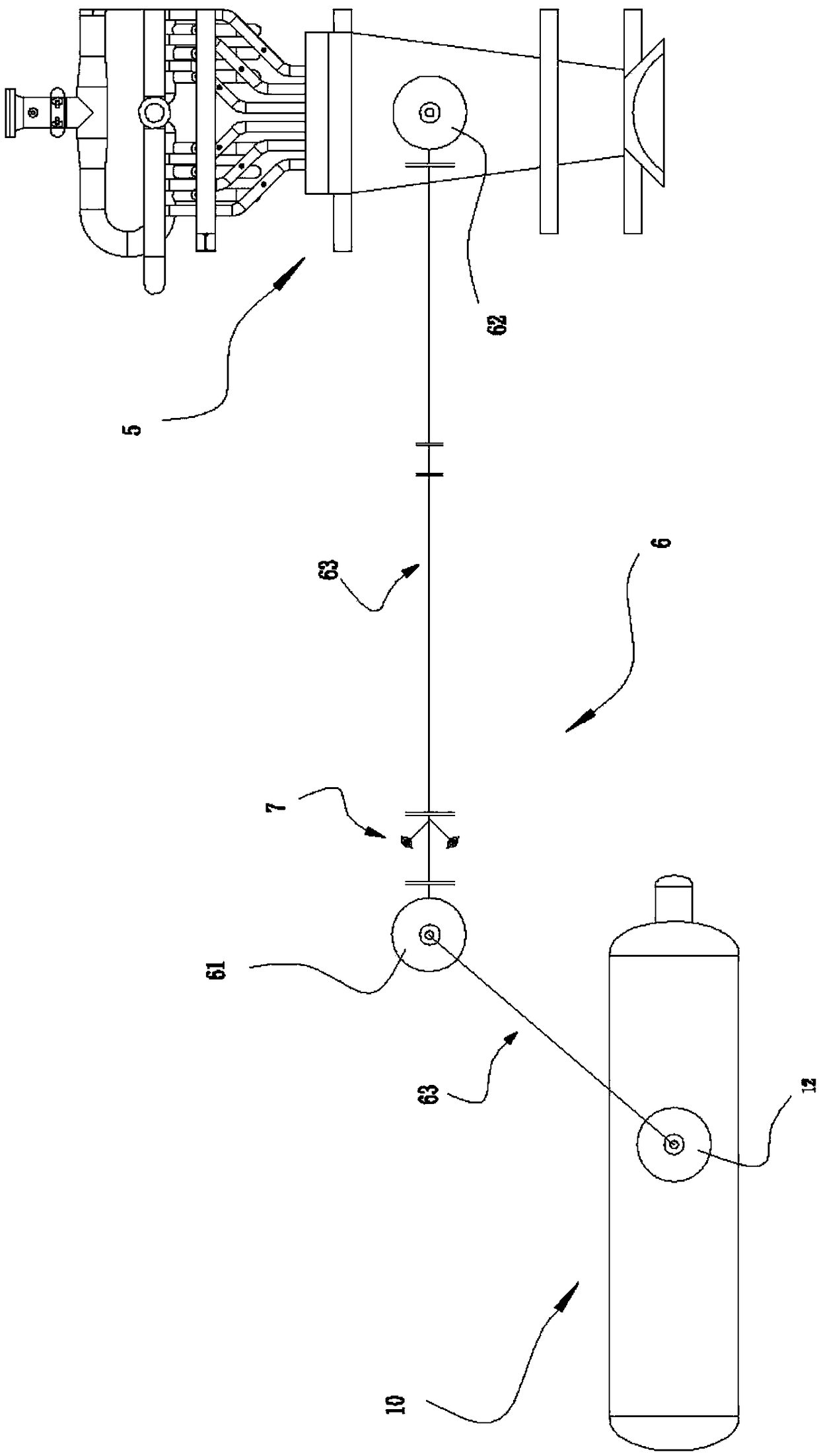 Diketene production line