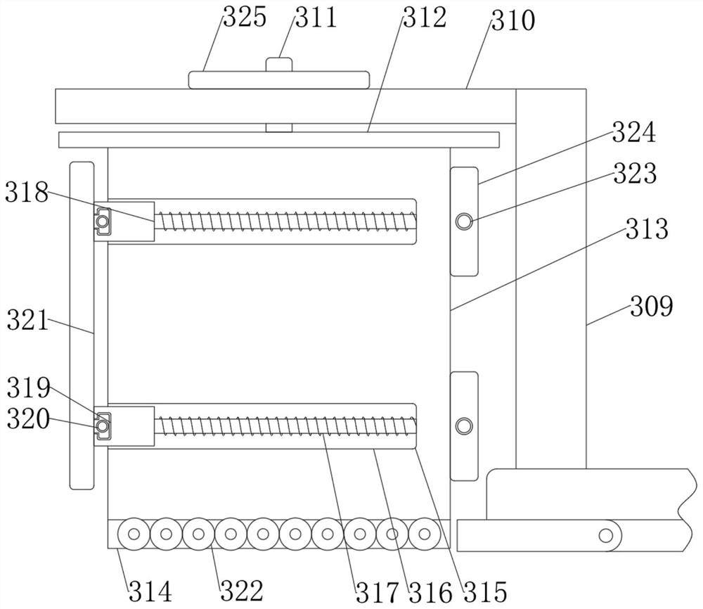 Gypsum board stack crossing table conveying automatic control method and conveying device