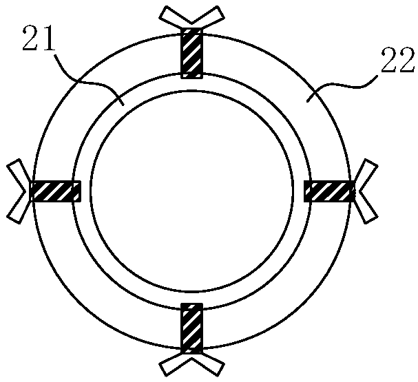 Embedding method of inclinometer casing in formation containing silty fine sand