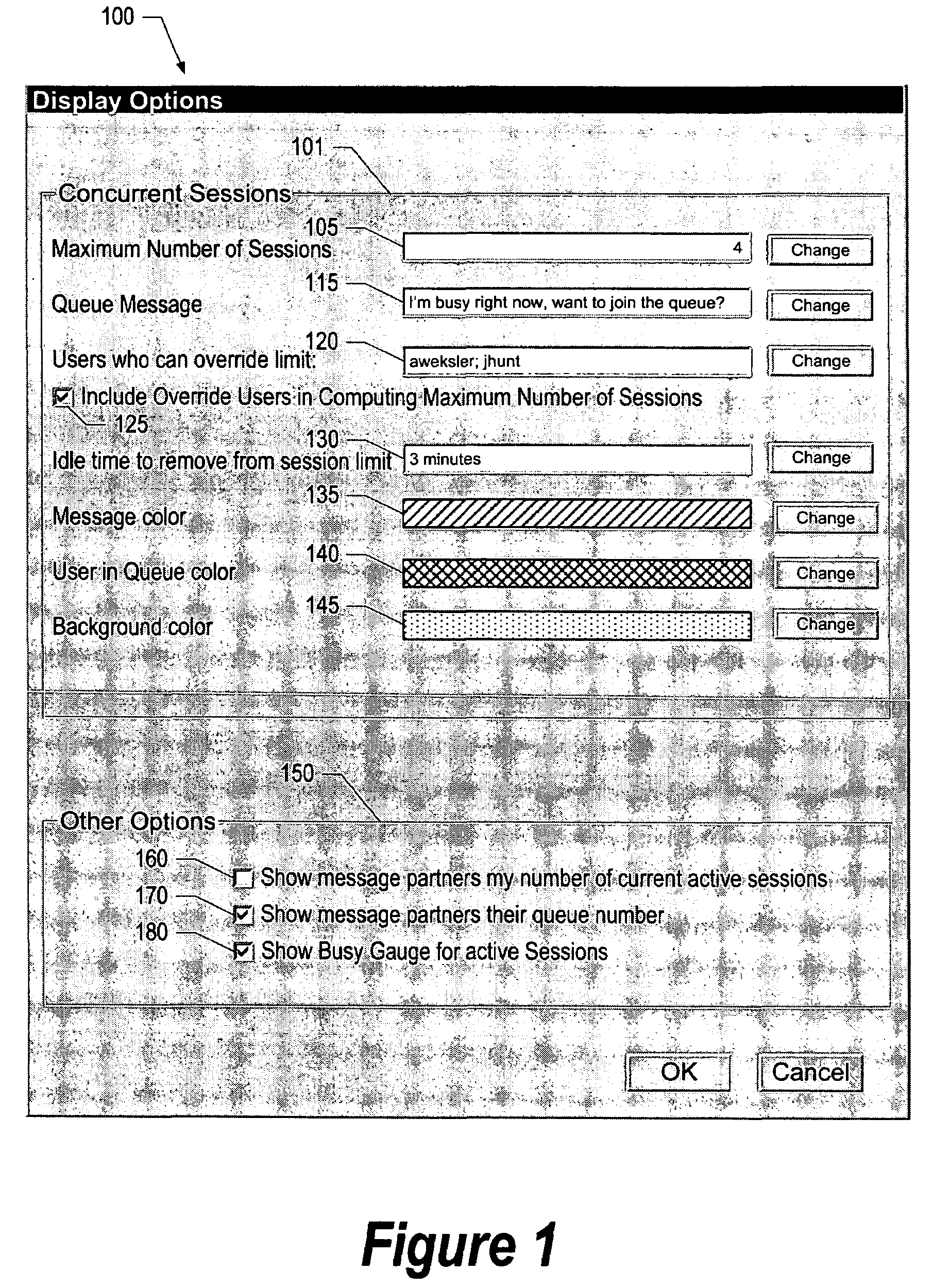 System and method for instant messenger busy gauge