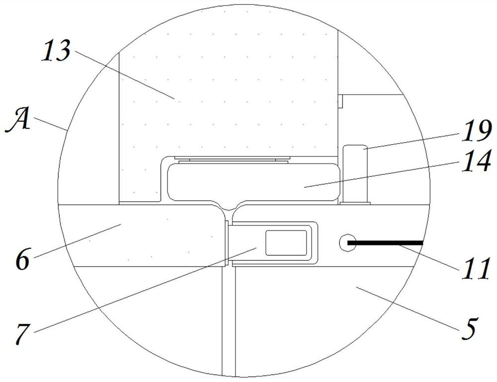 An energy-saving water turbine power generation equipment with pipeline butt joint sealing type self-radiation