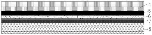 Engineering optimization method for horizontally blocking and resisting organic gas erosion