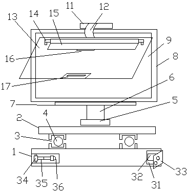 Novel computer display