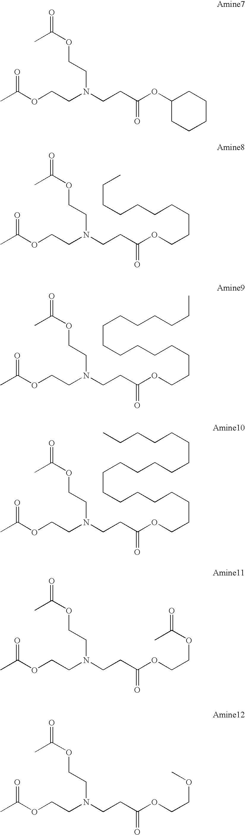 Tertiary amine compounds having an ester structure and processes for preparing the same