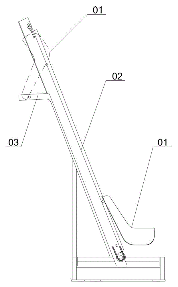 A material conveying mechanism