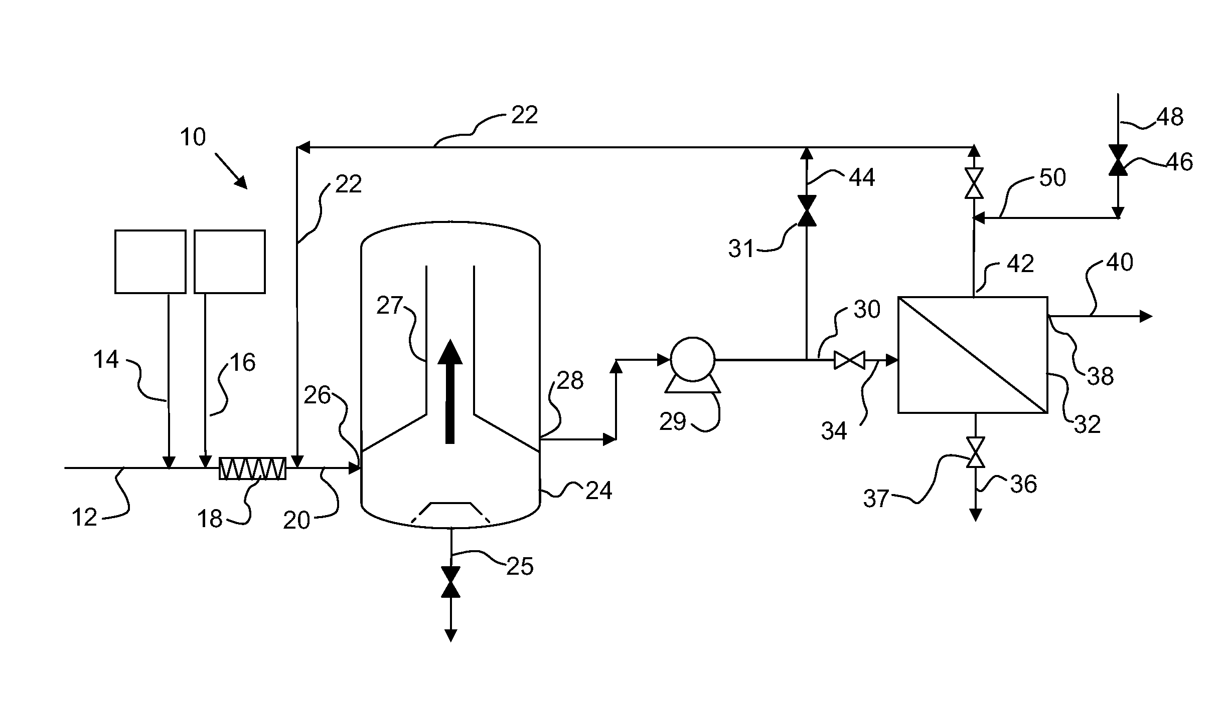 Removing solids in monoethylene glycol reclamation