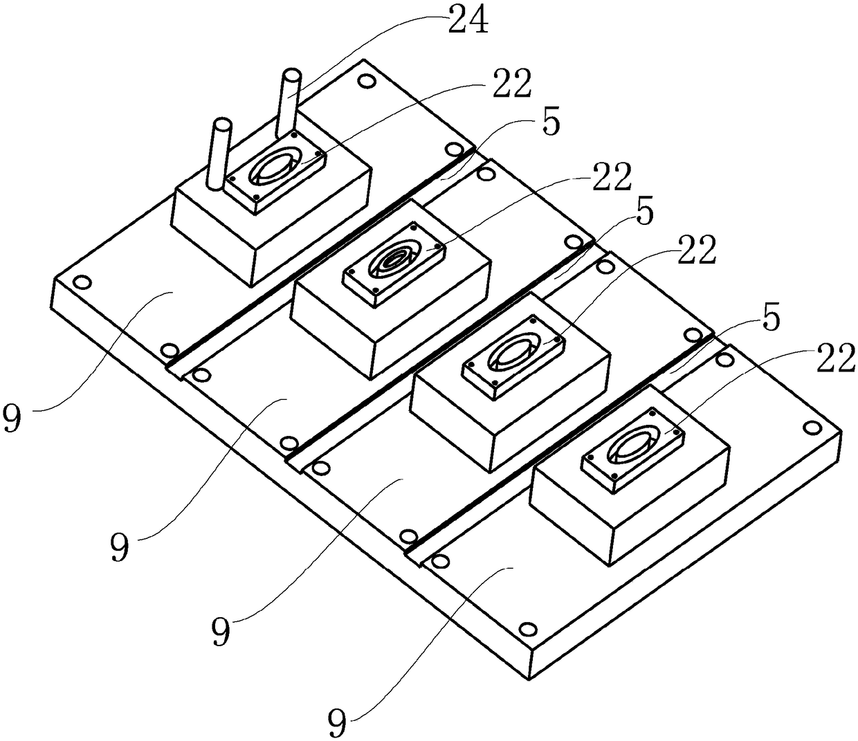 Multi-process integrated robot device