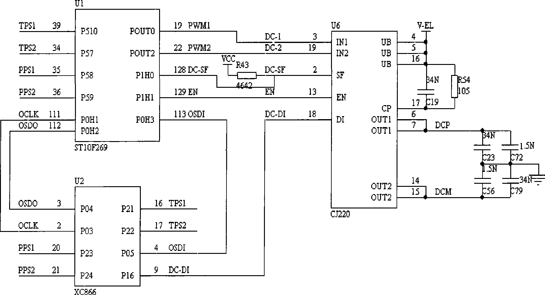 Electronic air throttle control device and method