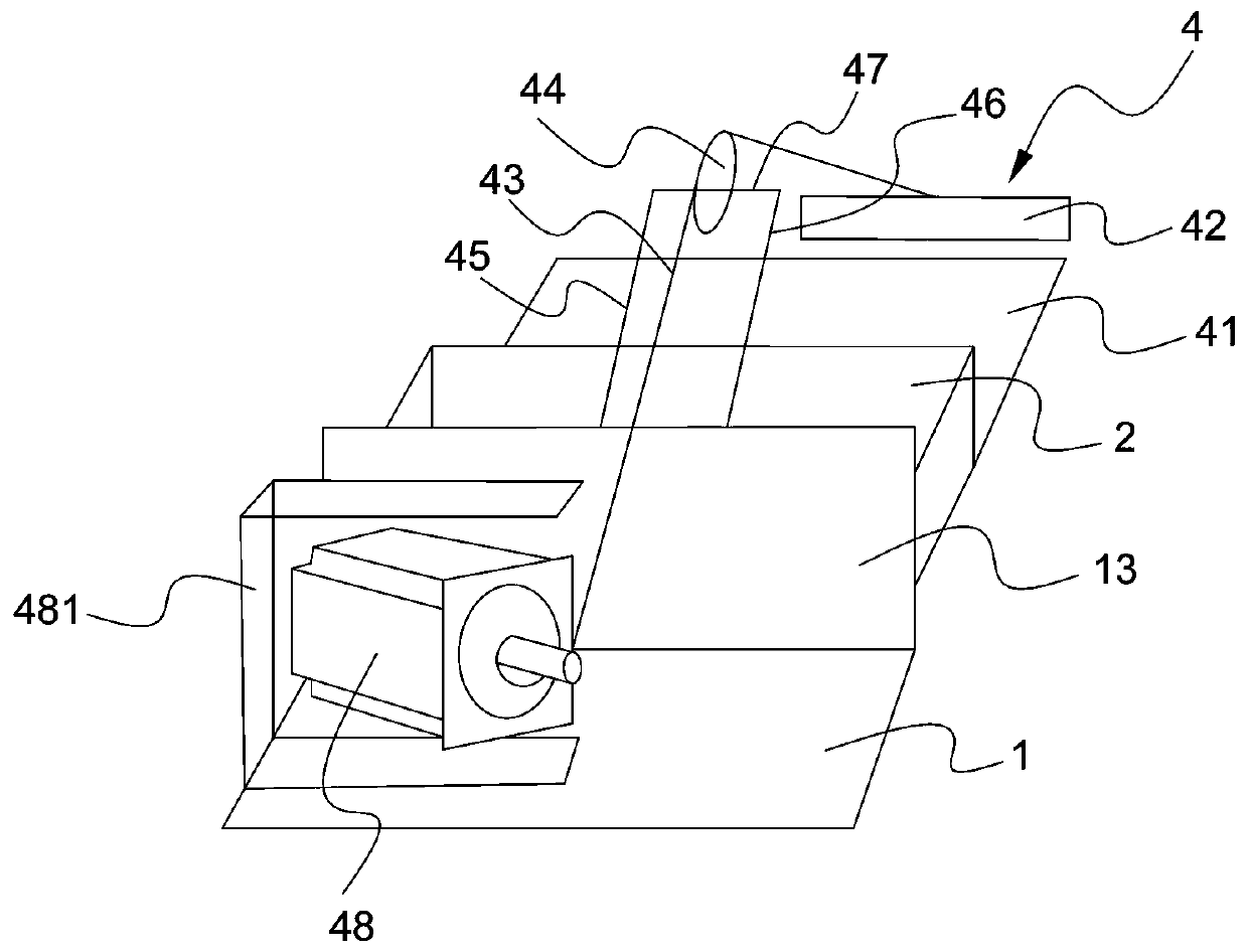 Flower planting device for pedestrian overcrossings