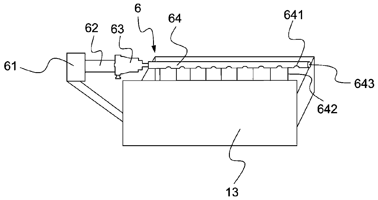 Flower planting device for pedestrian overcrossings