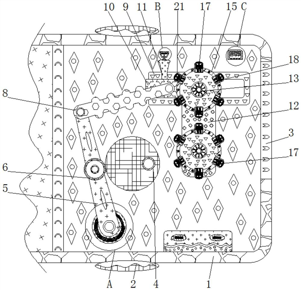 Intelligent device for tree planting, nursing and pruning