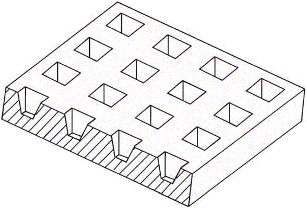 Electrode with pit patterns for secondary battery, and preparation method and application of electrode