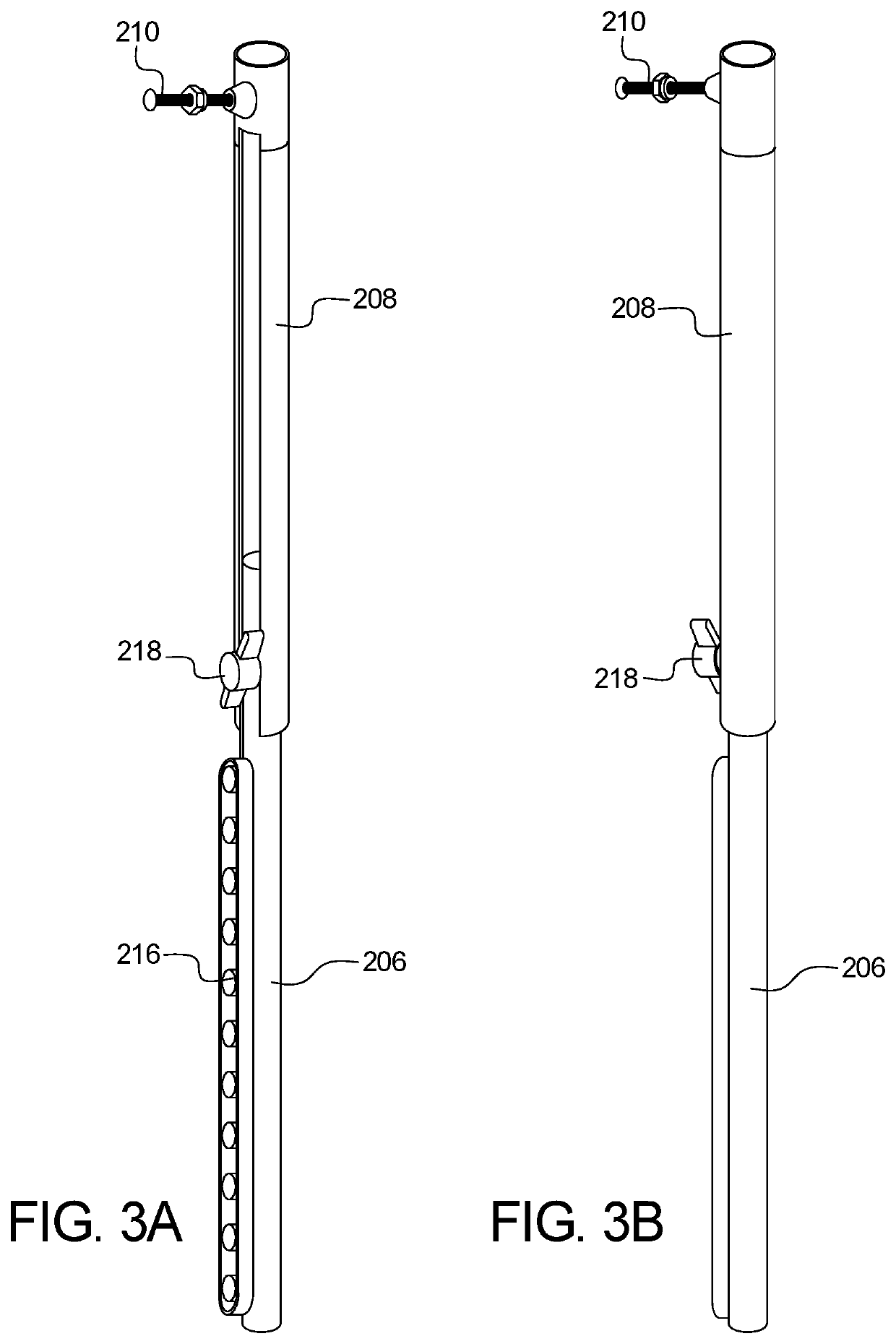 Adjustable brush holding assembly