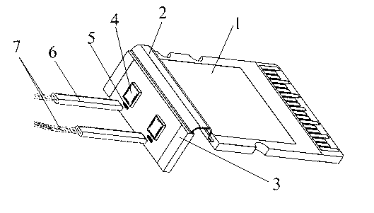 Parallel optical transceiving component used for broadband high speed transmission