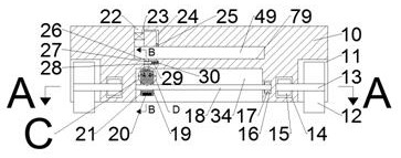 Metal detection device capable of movable scanning and self-marking