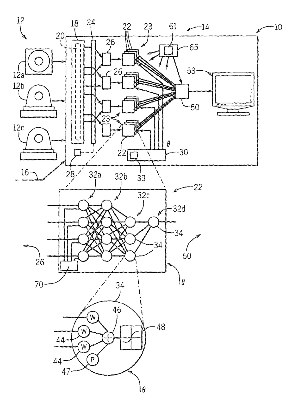 Medical imaging system providing disease prognosis